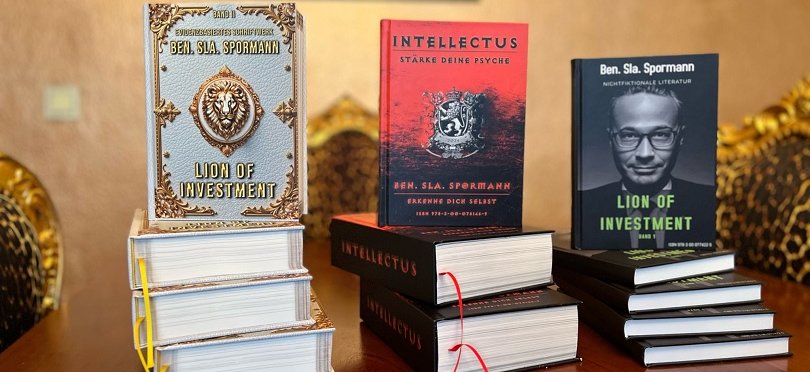 Ben. Sla. Spormann hat bereits einige Bücher verfasst Ben. Sla. Spormann