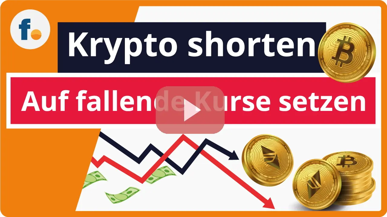 Krypto shorten: Auf fallende Kurse setzen bei Bitcoin, Ethereum & Co.
